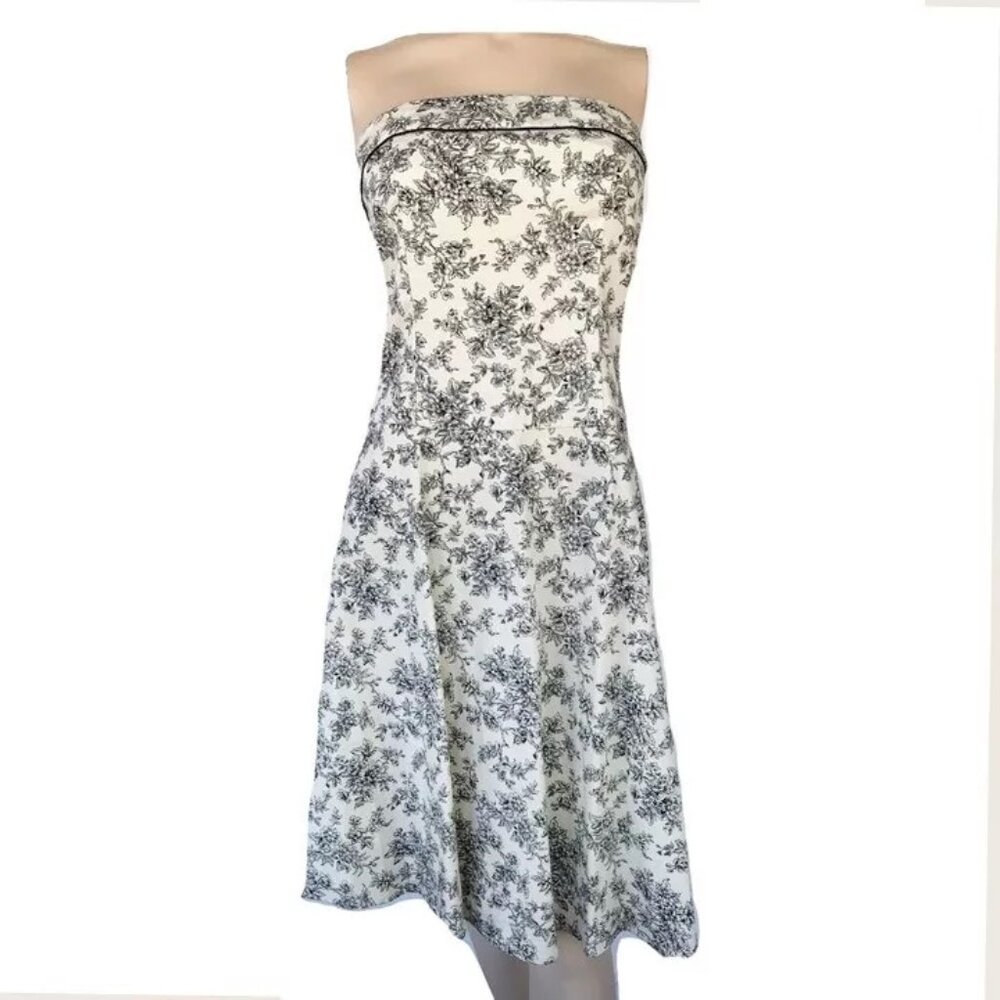 Just Choon Vintage Strapless Dress Size 7